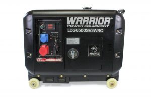 Warrior 5500W Dieselelverk, Trådlös fjärrkontroll 1-fas
