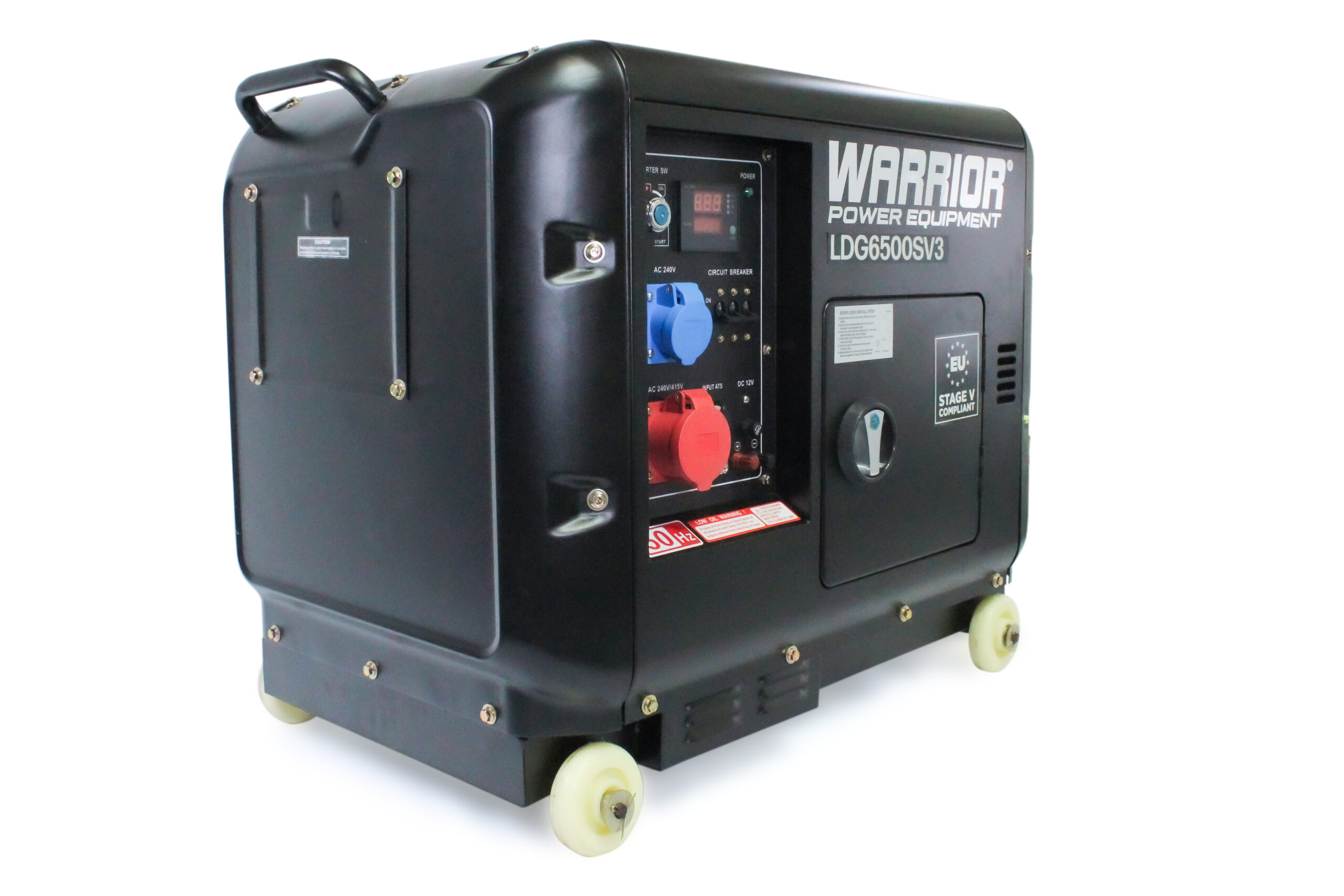 Warrior_3-phase-diesel-generator_LDG6500SV3_side-view-2